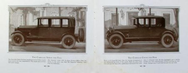 Cadillac V 63 Modelprogram 1925 Carbrochure (9441)